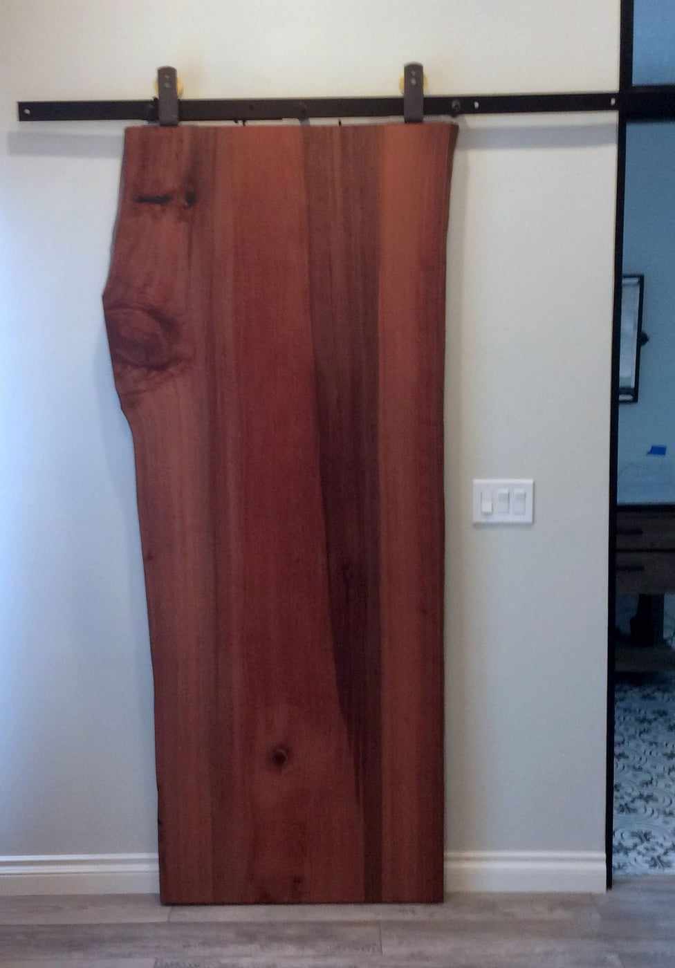 Slab Barn Door