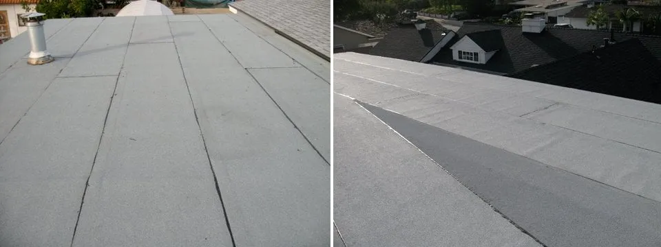Torch Down Roofing With Modified Bitumen