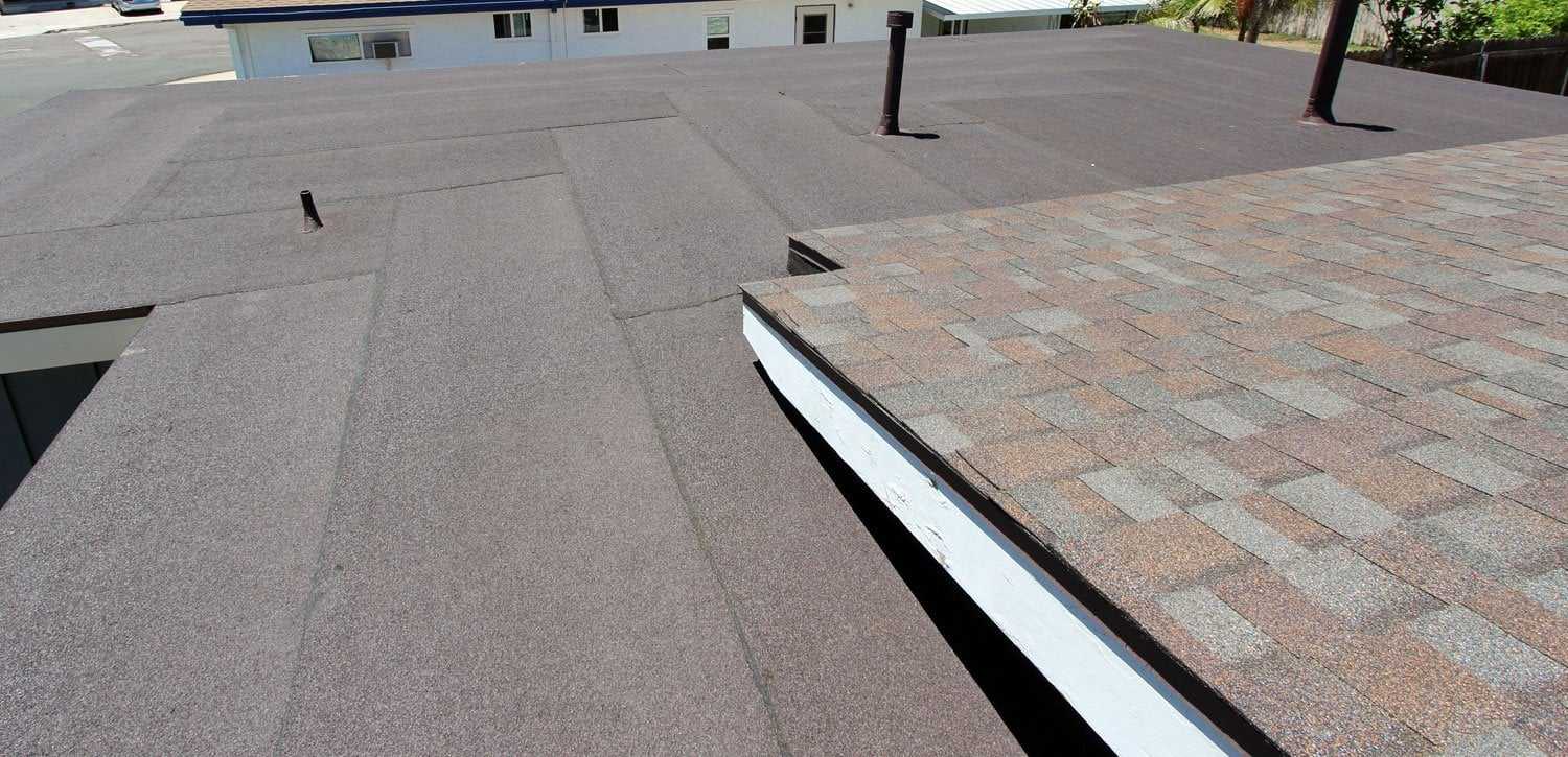 Flat Roofing with Torch Down