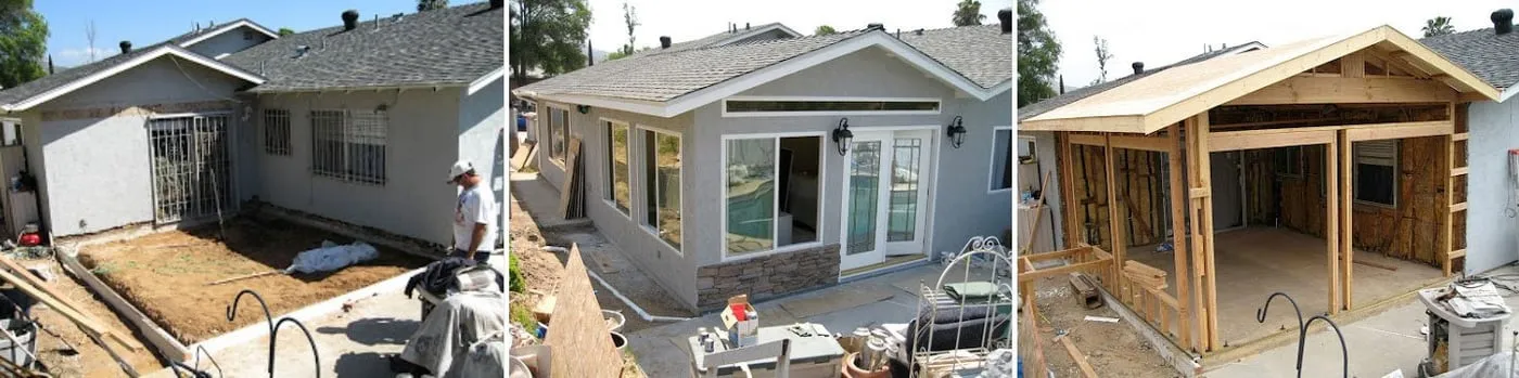Roof Addition with Room Addition