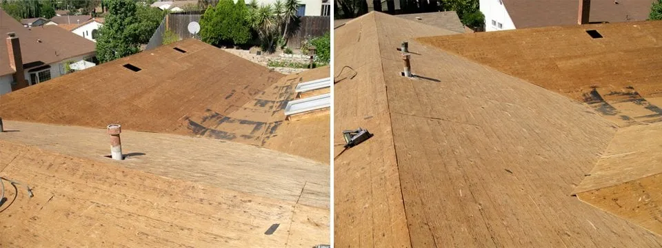Plywood Deck Roof Tear Offs